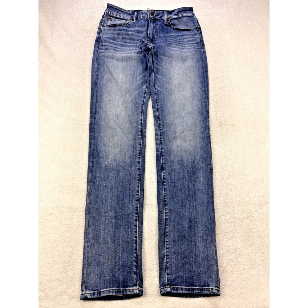 American Eagle Jeans Men 32x36 Blue Ne(x)t Level‎ Slim Straight Whiskered Denim